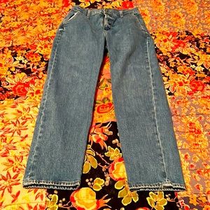 Old Navy sky-hi straight extra high rise jeans